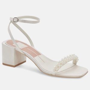 Dolce Vita white heels